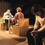2005 â€œNa Ãºstupuâ€. Stage and Costume Design, National Theatre. Czech Republic.